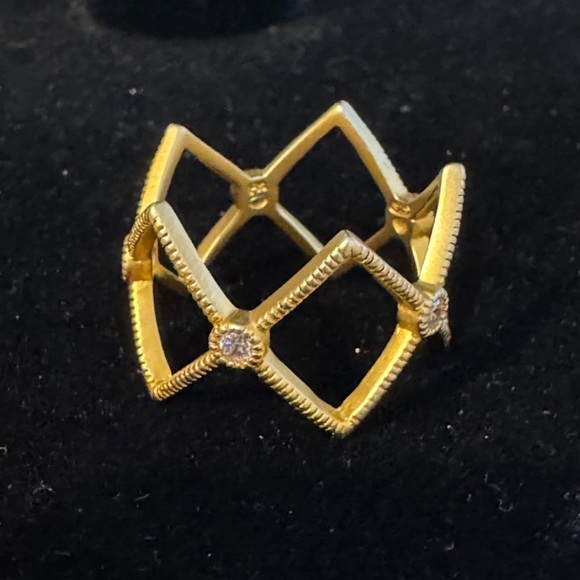Freida Rothman Jewelry - Frieda Rothman Gold Geometric Ring